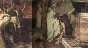 Alma-Tadema, Sir Lawrence A Roman Emperor AD 41 (mk23) oil on canvas